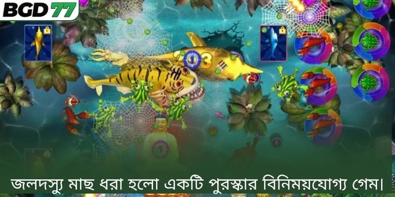 জলদস্যু মাছ ধরা হলো একটি পুরস্কার বিনিময়যোগ্য গেম।
