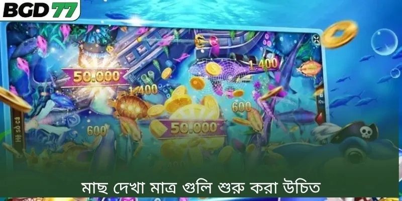 মাছ দেখা মাত্র গুলি শুরু করা উচিত