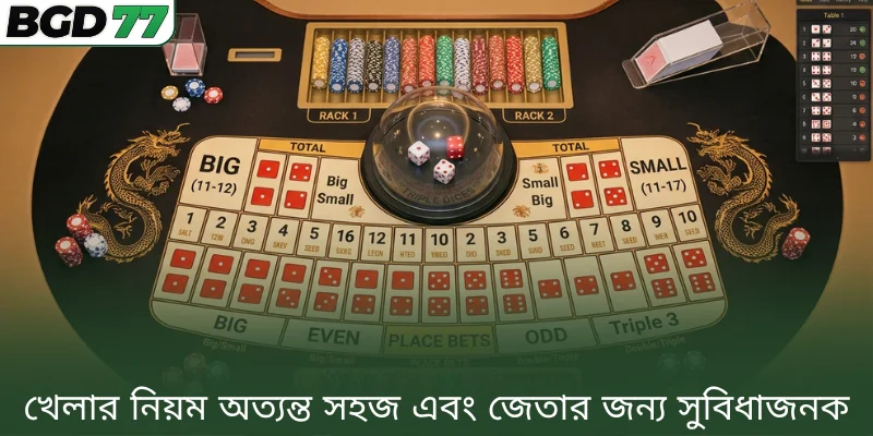 খেলার নিয়ম অত্যন্ত সহজ এবং জেতার জন্য সুবিধাজনক