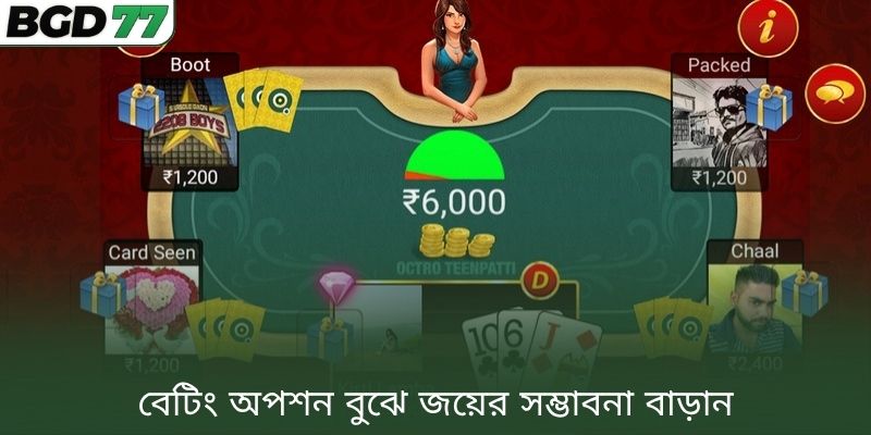 বেটিং অপশন বুঝে জয়ের সম্ভাবনা বাড়ান